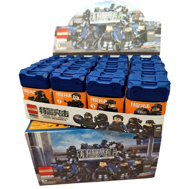 Lego hộp nhựa Quân đội HR250/ HR251(Hộp 16)