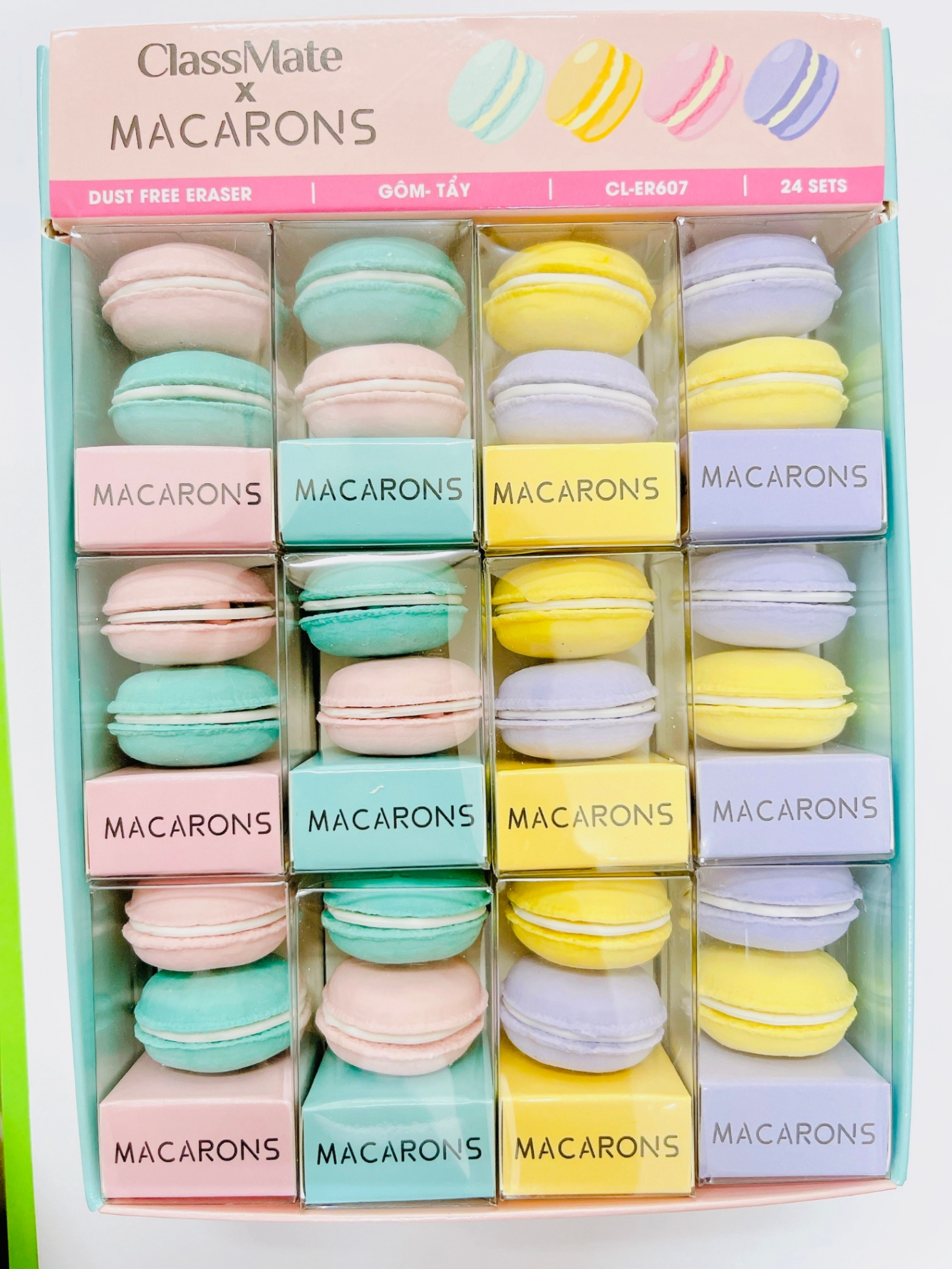 Tẩy bánh Macarons CL-ER607 (hộp 2)