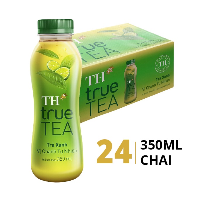 Trà Xanh vị chanh tự nhiên TH TrueTea