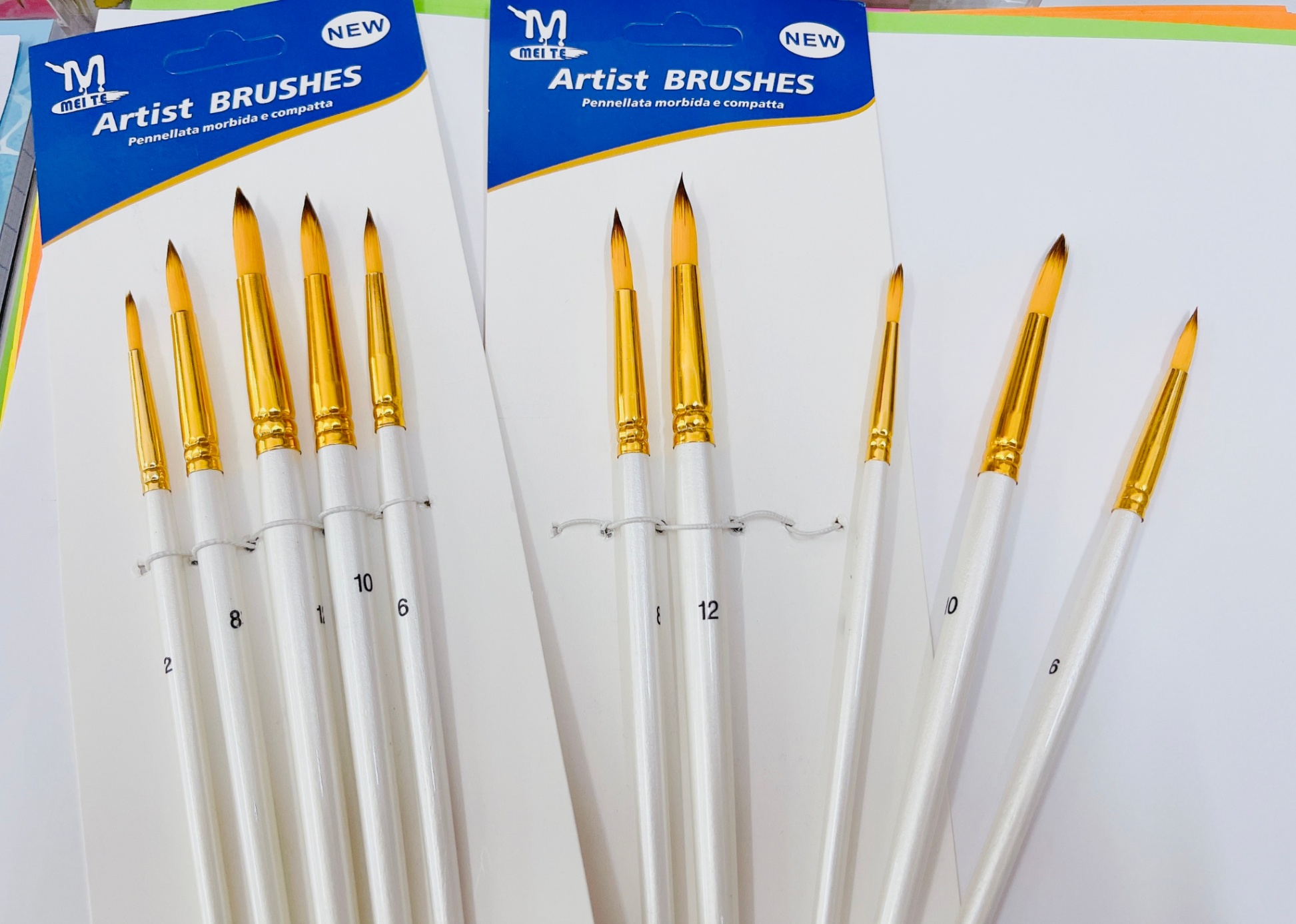 Cọ vẽ Artist Brushes tốt nhọn - vỉ 5