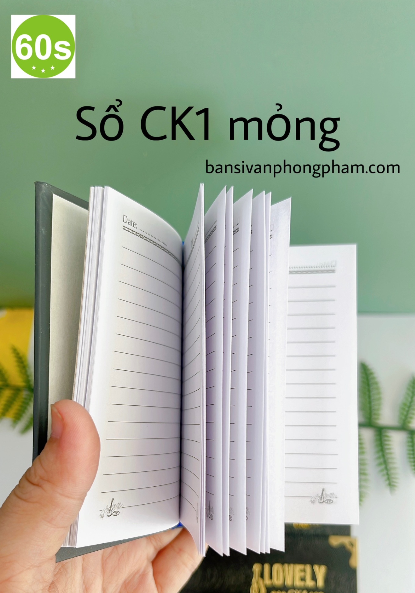 Sổ CK1 mỏng