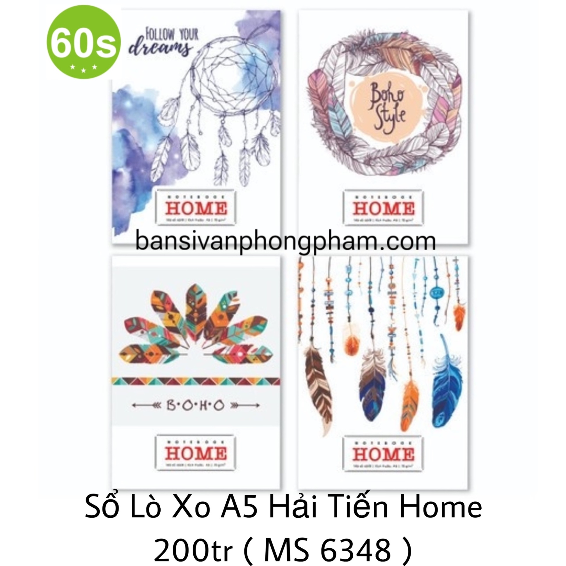 Sổ Lò Xo A5 Hải Tiến Home 200tr 6348