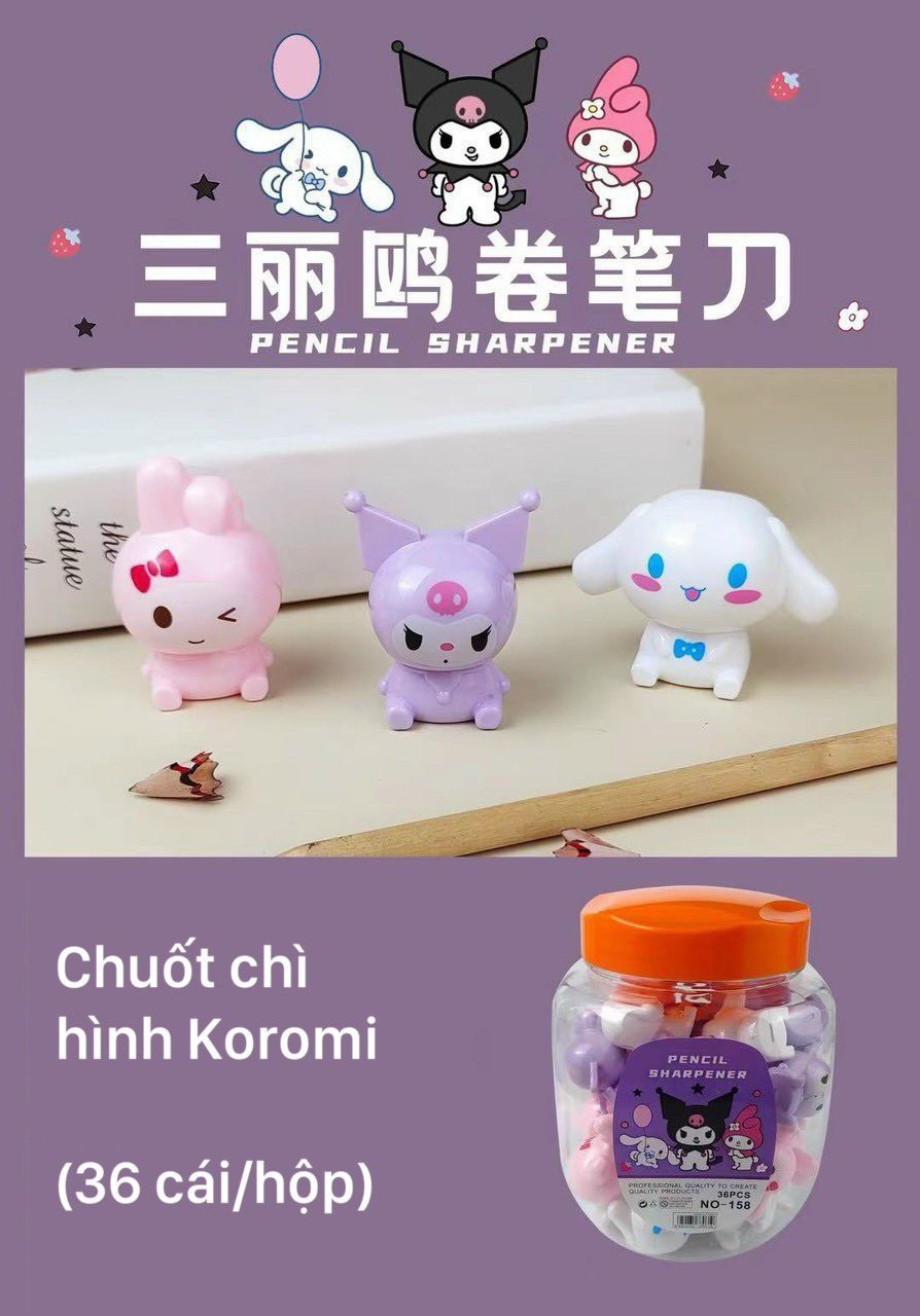 Gọt bút chì Kuromi (Hộp 36)