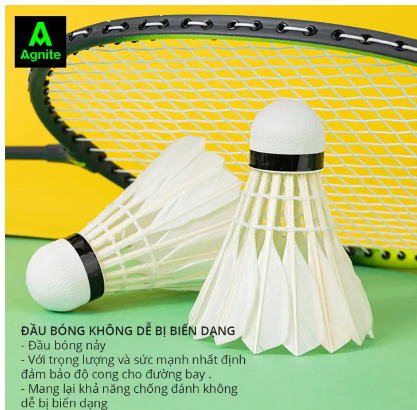 Cầu lông Deli Agnite DF2202S (ống 12 quả)