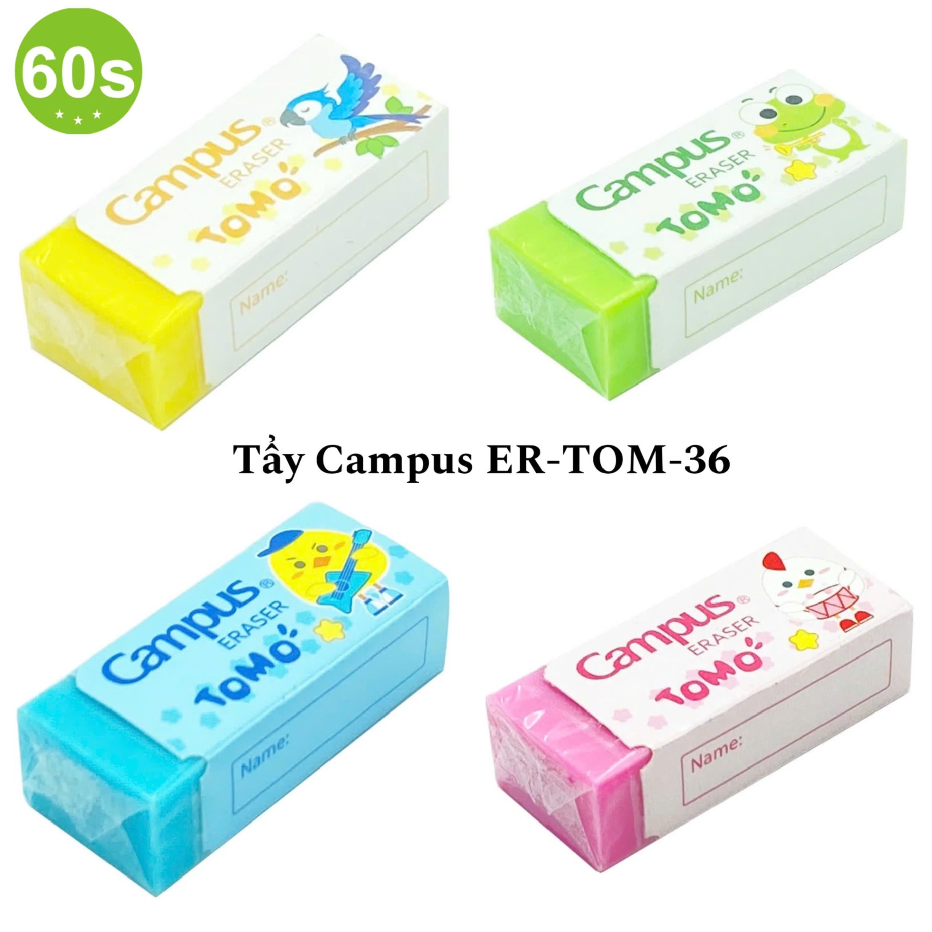 Tẩy Campus ER-TOM-36 hộp 36