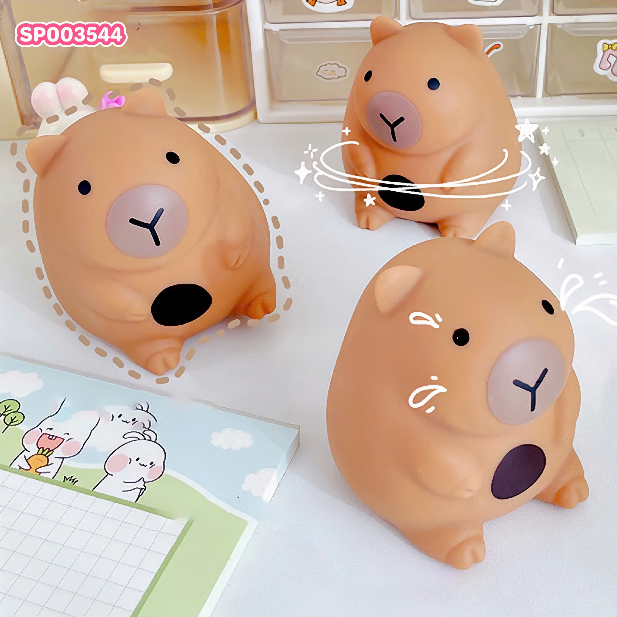 Mochi Capybara (hộp 12)