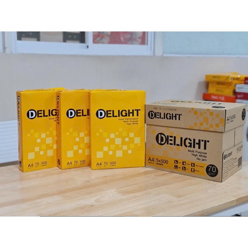 Giấy A4 Delight ĐL70