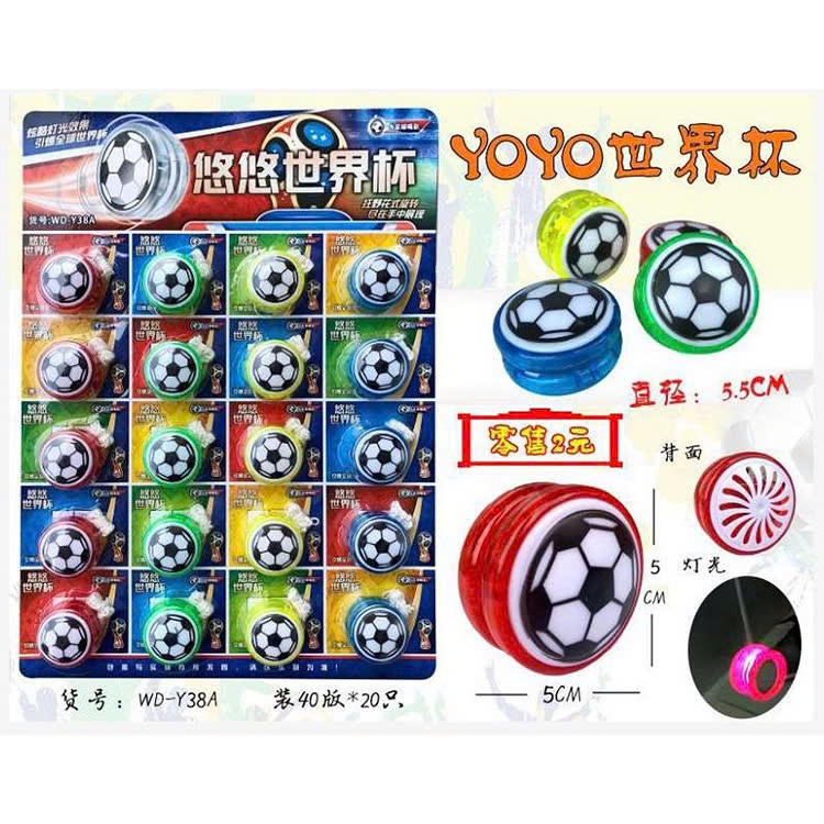 YoYo nhựa có đèn WD-Y38