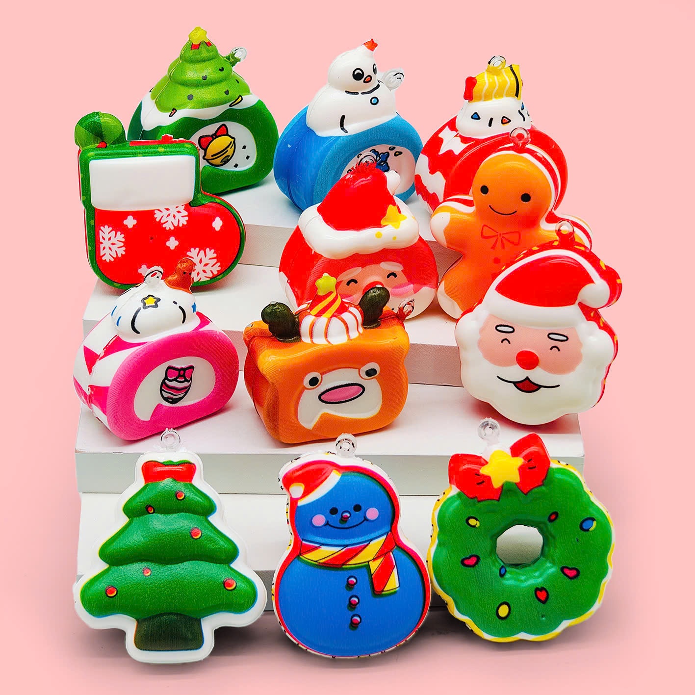 Móc khóa Squishi nhiều hình