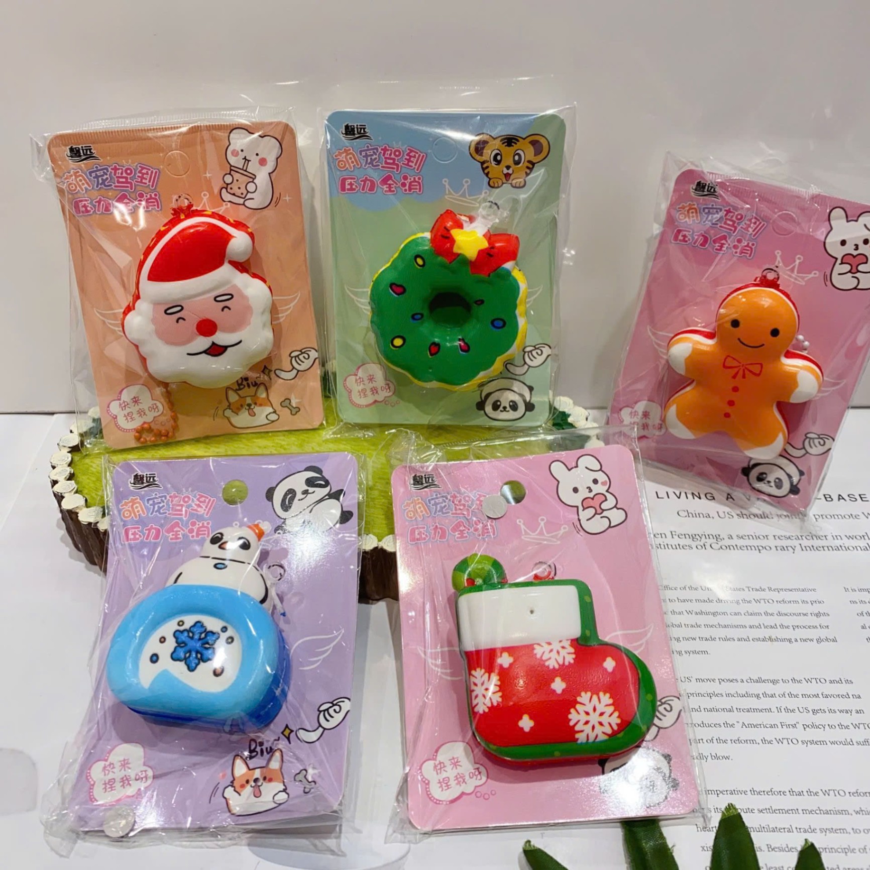 Móc khóa Squishi nhiều hình