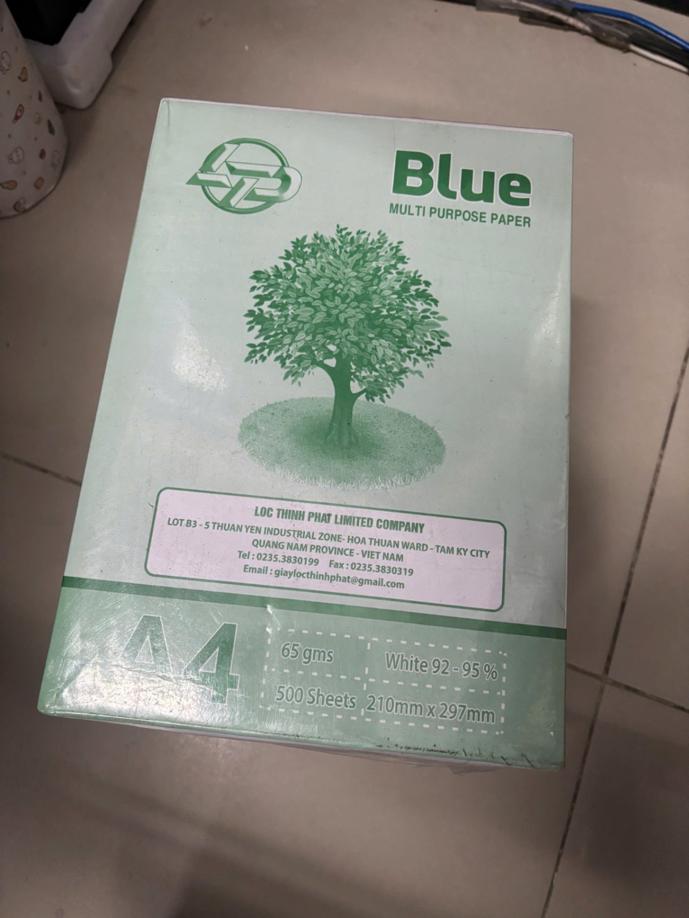 Giấy A4 Blue LTP ĐL65