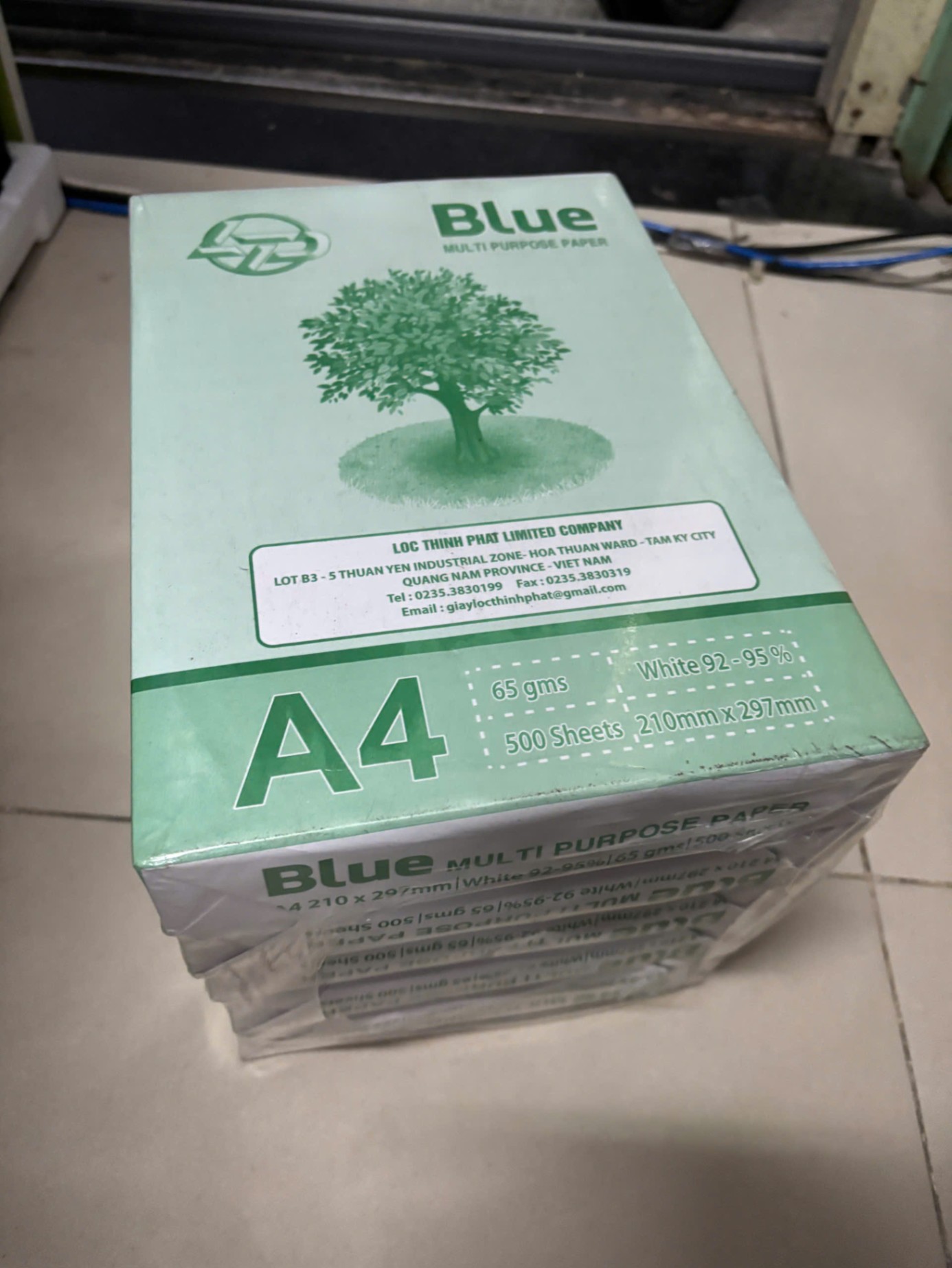 Giấy A4 Blue LTP ĐL65