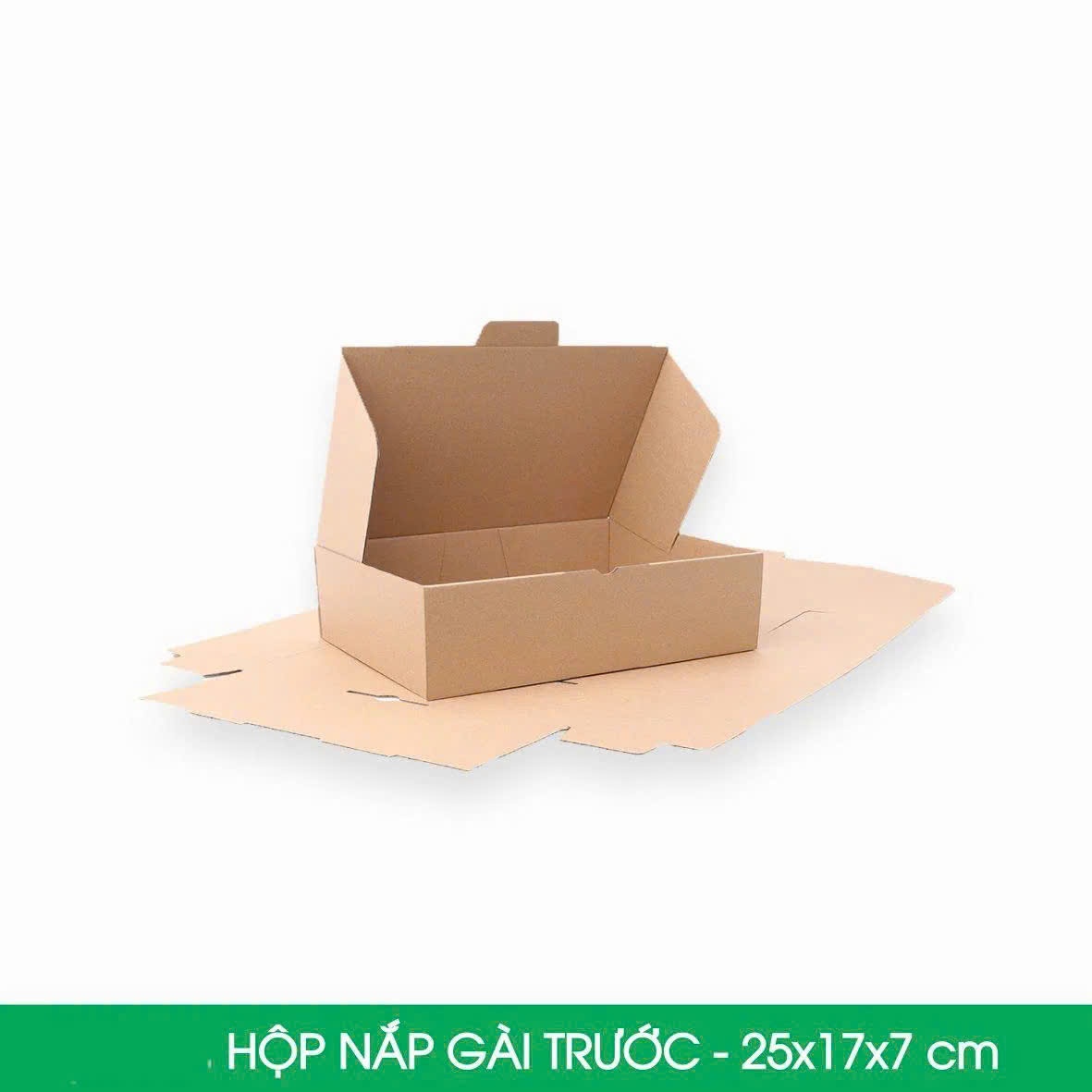 Hộp quà Kraft chữ nhật 25x17x7