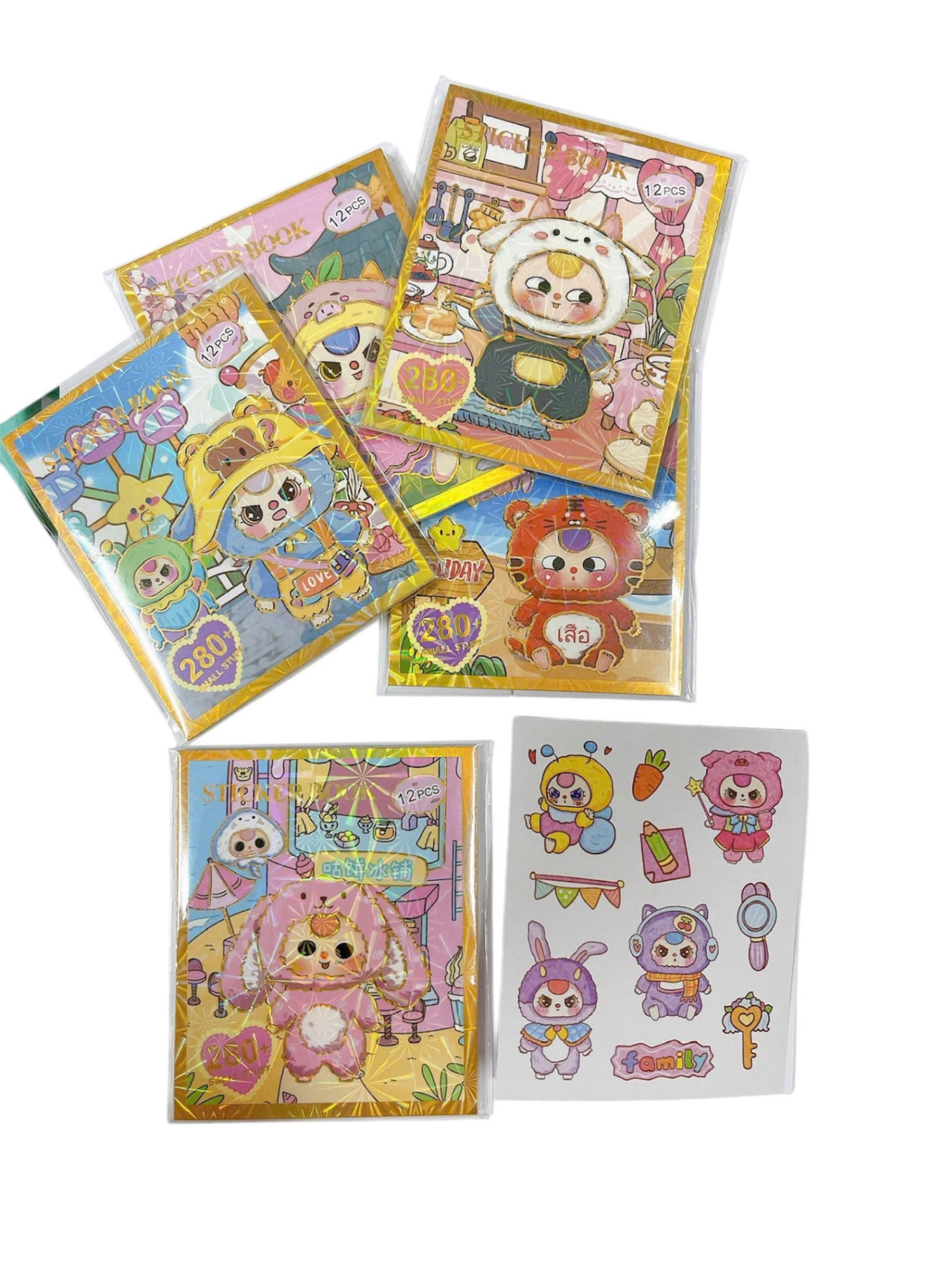 Sticker quyển Baby Three SZ/301-17 (Hộp 40 quyển)