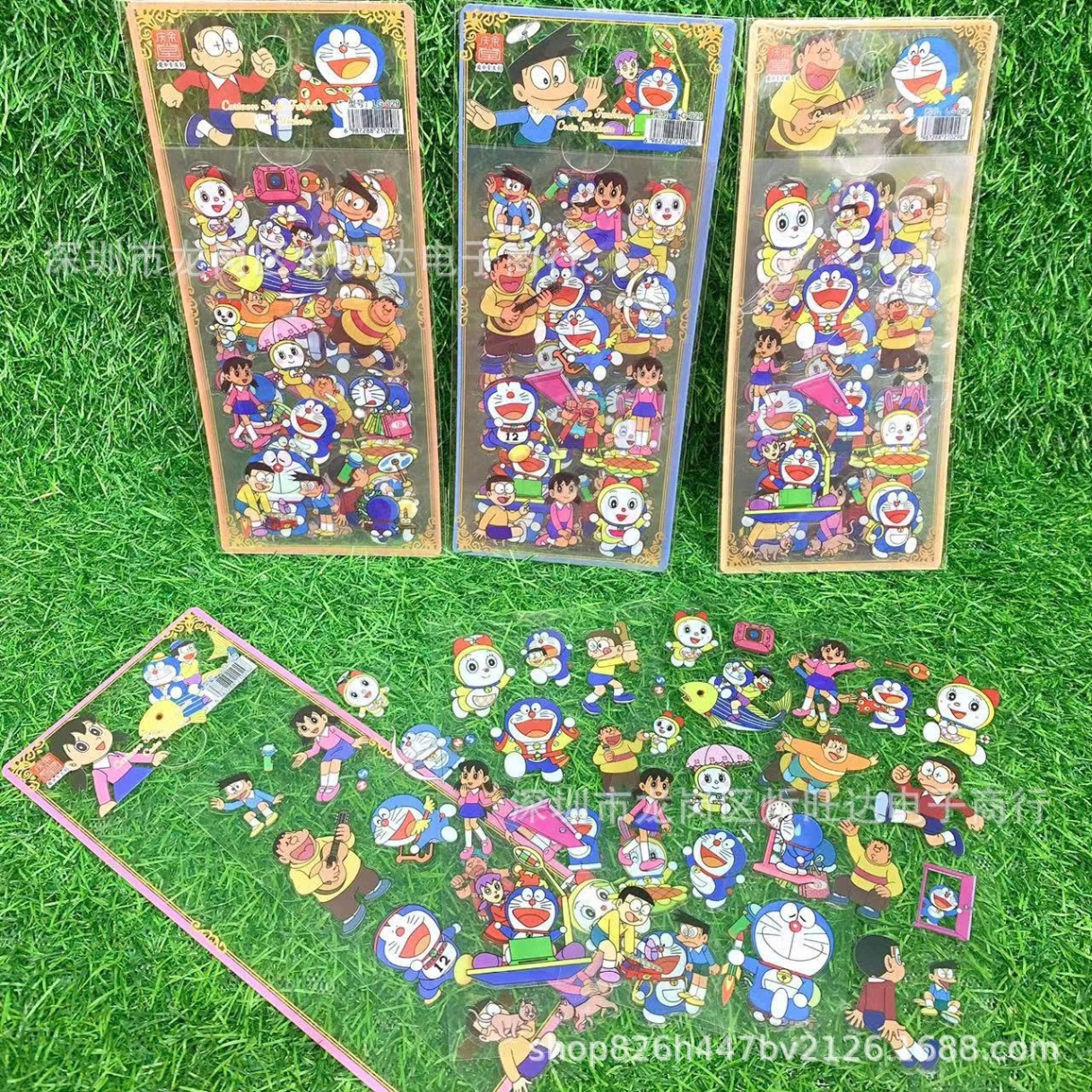 Sticker 4 tấm Doraemon (Hộp 48x)