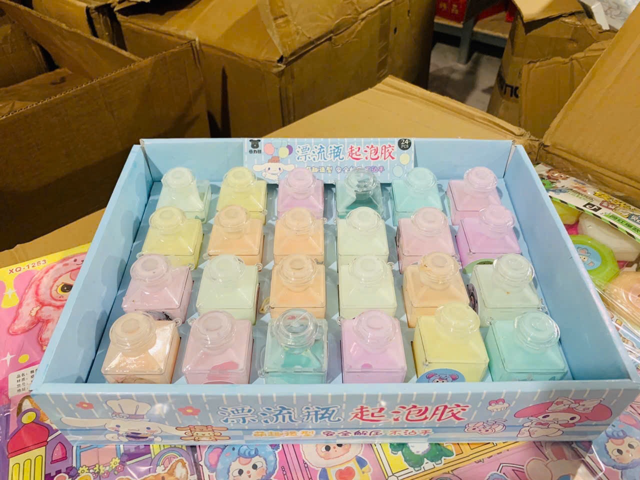 Slime sữa Baby Three (Hộp 24 cái)