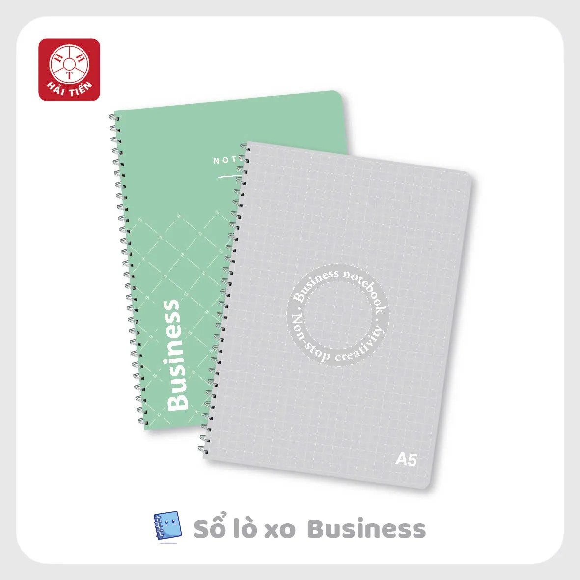Sổ Lò Xo A6 Hải Tiến Dày 3767 (150q) (HĐ 8%)