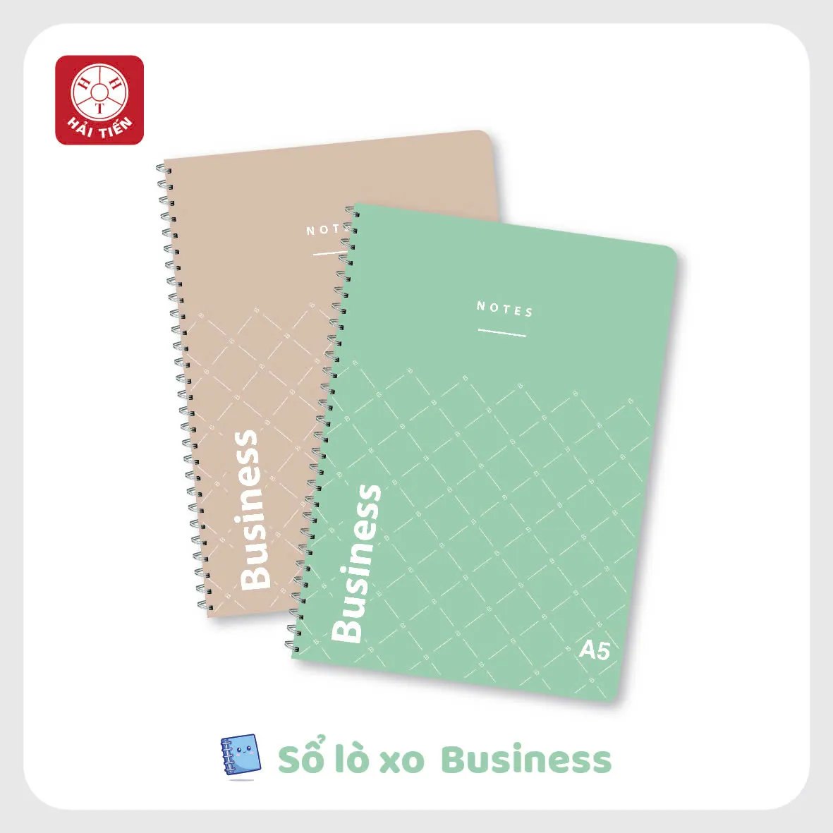 Sổ Lò Xo A5 Hải Tiến Dày 3774 (80q)