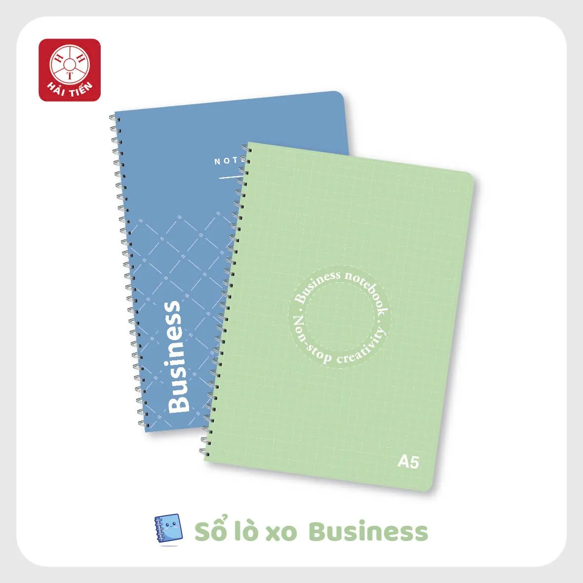 Sổ Lò Xo A6 Hải Tiến Dày 3767 (150q) (HĐ 8%)