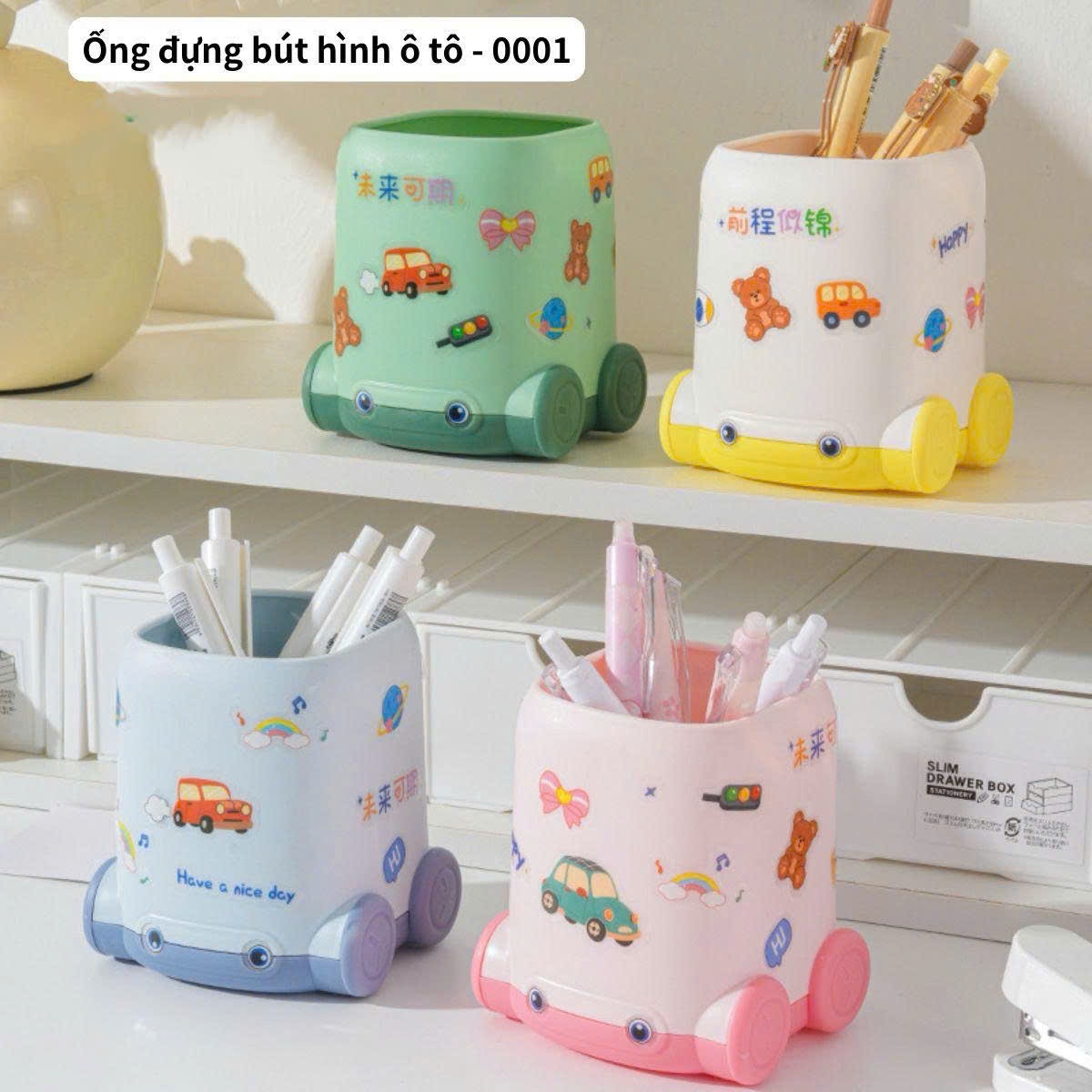 Ống đựng bút Ôtô