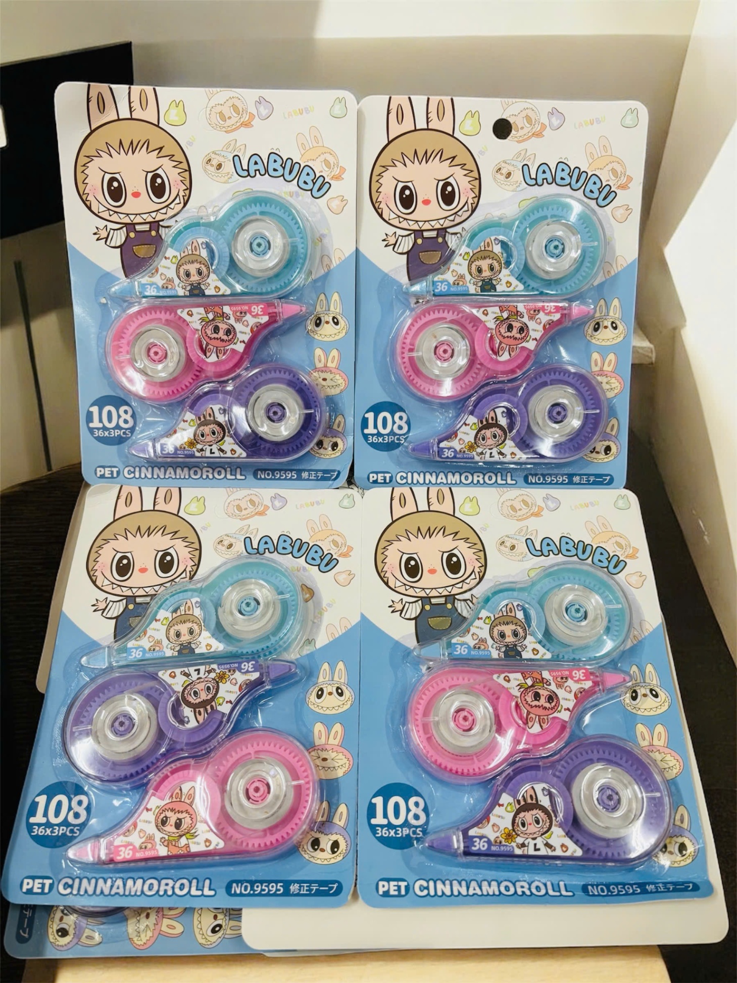 Bút xóa kéo No.9595 (Vỉ 3 )