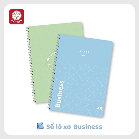 Sổ Lò Xo A4 Hải Tiến Dày 200tr 6003 (40q) (HĐ 8%)