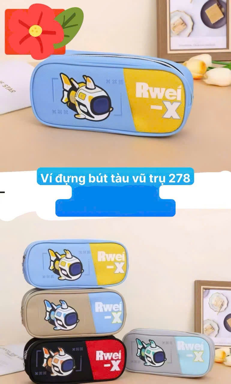 Túi đựng bút Tàu vũ trụ TY-278 (Hộp 12)