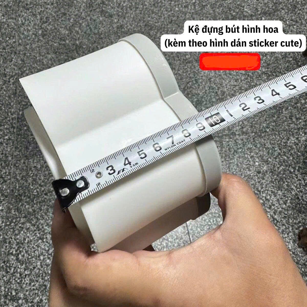 Ống đựng bút xoay hình hoa