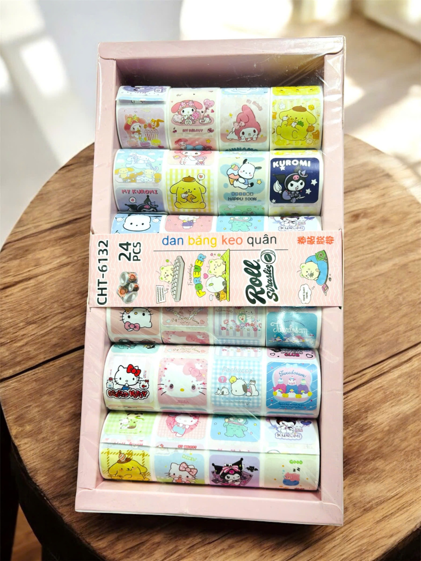 Washi cuộn MQD-6132 (Hộp 24) (K)