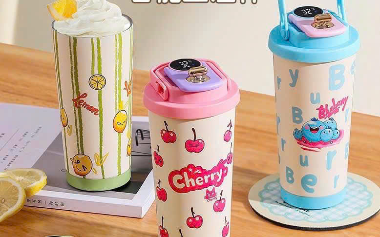Bình nước giữ nhiệt trái cây (K)