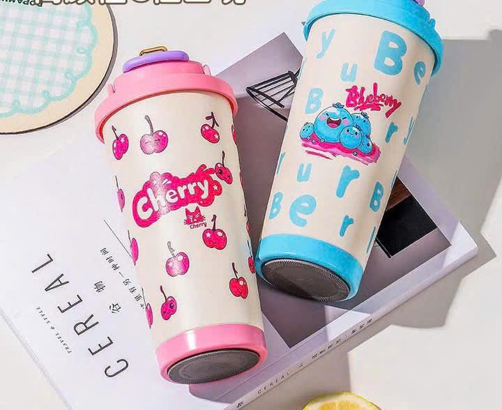 Bình nước giữ nhiệt trái cây (K)