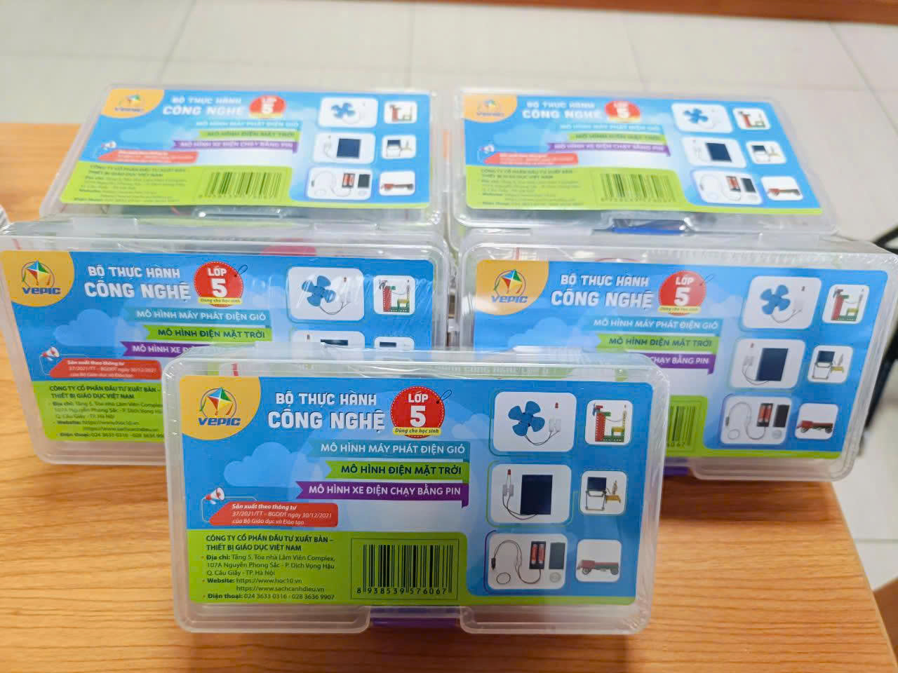 Bộ thực hành công nghệ điện (Lớp 5)