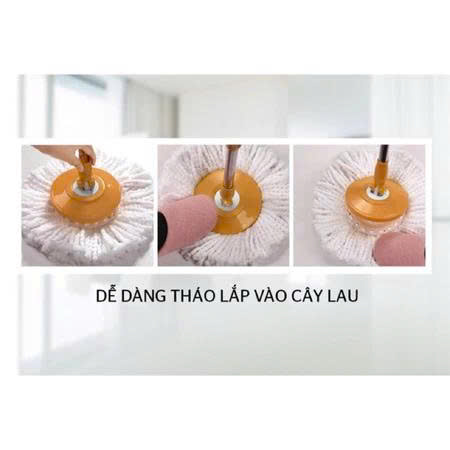 Bông lau nhà tròn 360 độ Duy Tân
