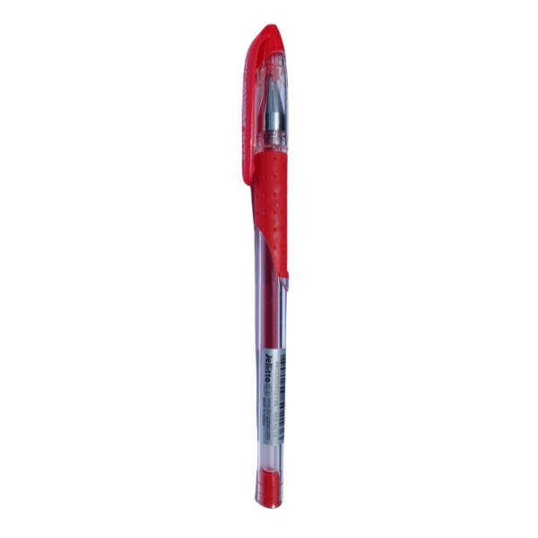 Bút Gel Jellitto D.A P&T 0.38mm - Đỏ (hộp 12) (HĐ 8%)