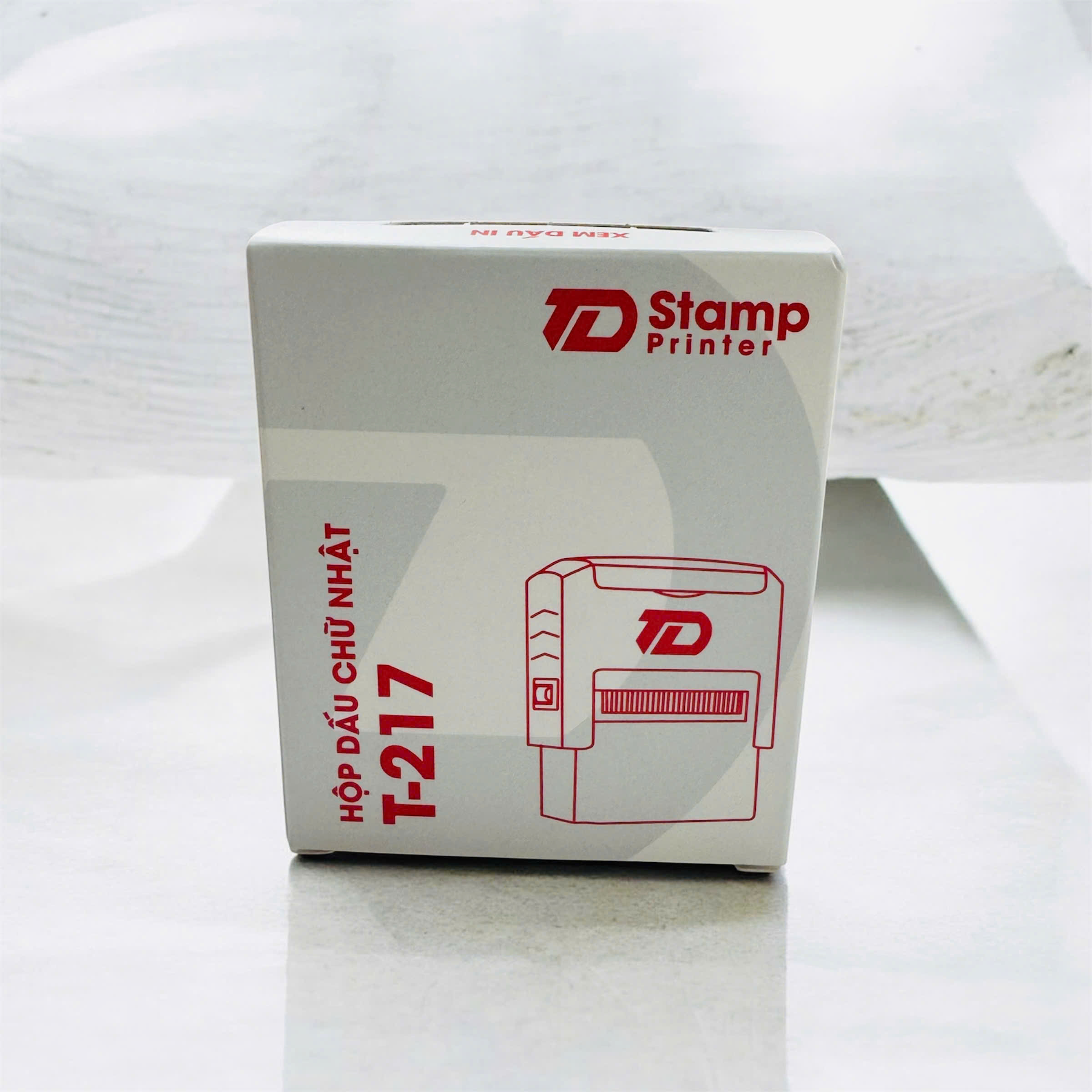 Dấu tên 2 dòng T217 1.8x5.2cm (nội dung theo yêu cầu)
