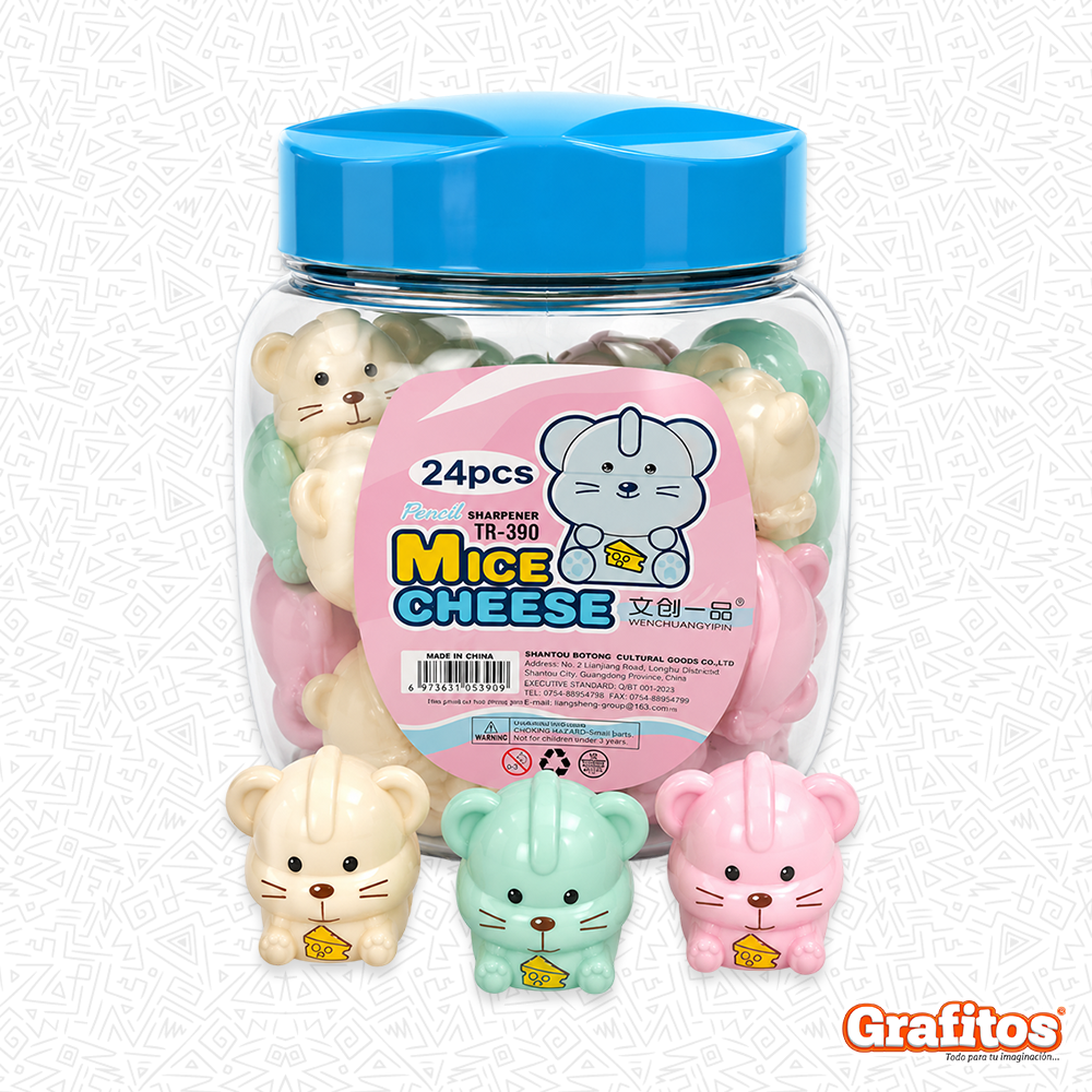 Gọt bút chì Gấu (Hộp 24)(HĐ 8%)
