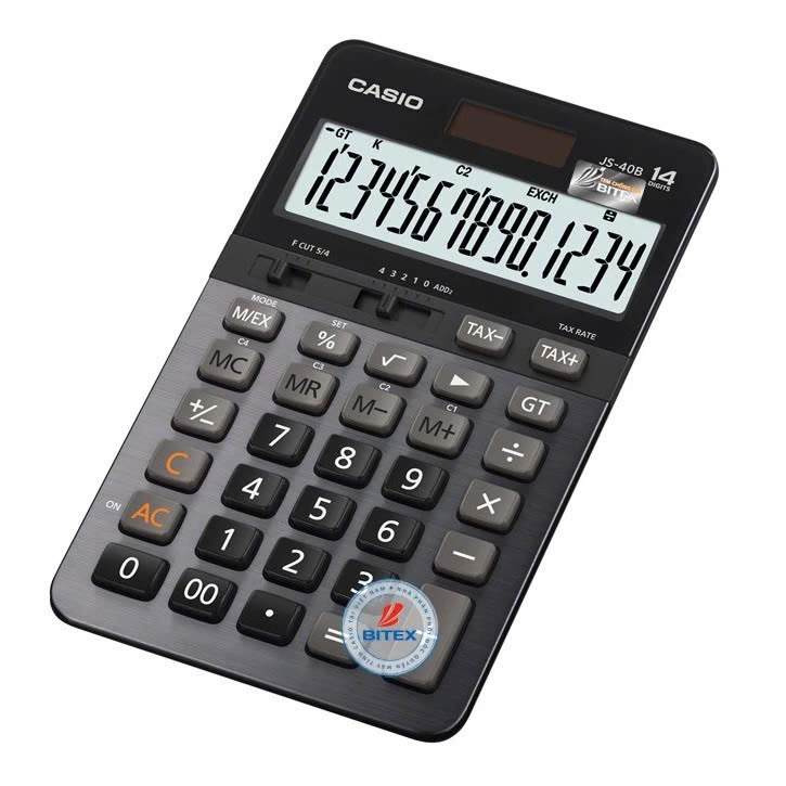 Máy tính casio JS-40B (174.5×107×24.2mm)