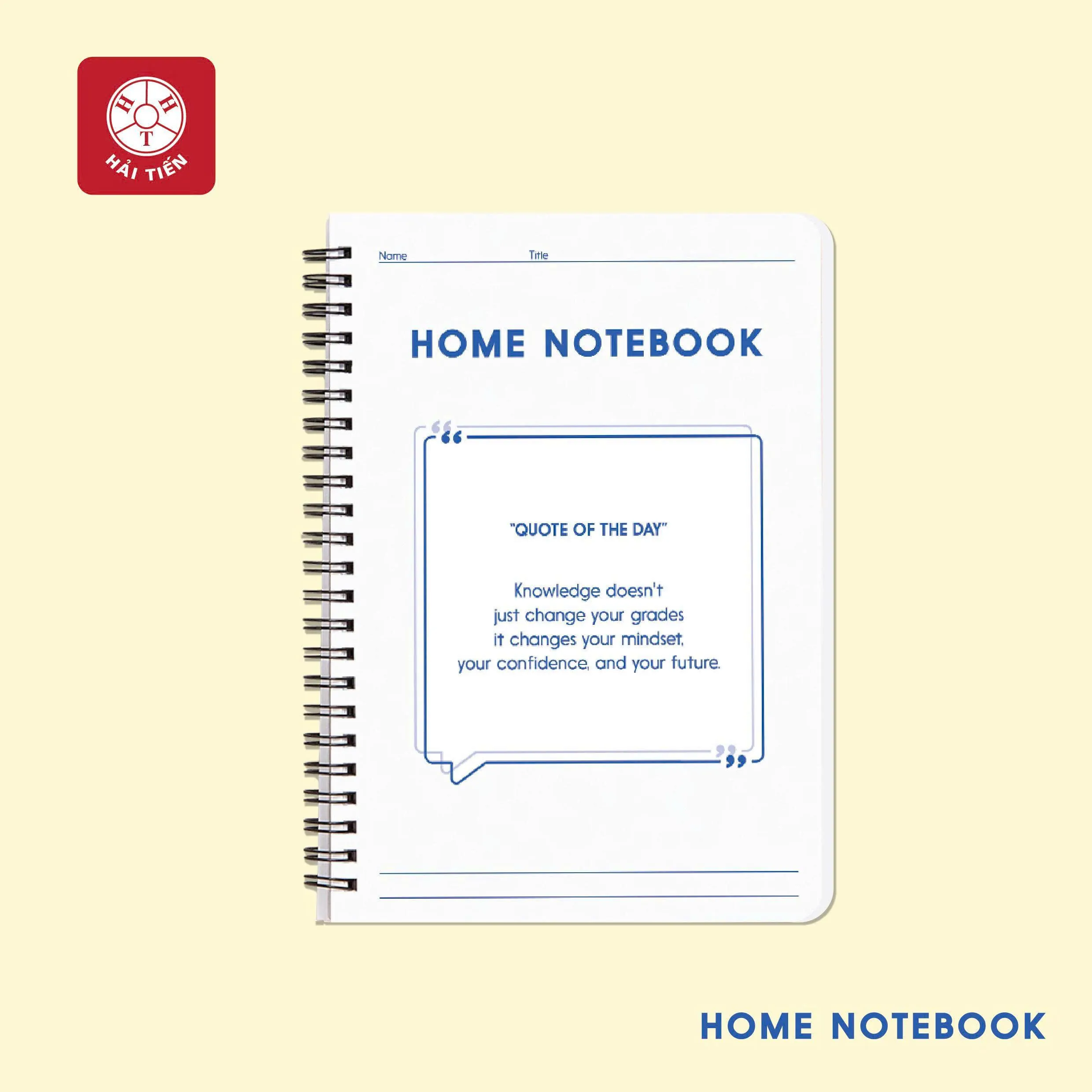 Sổ Lò Xo A6 Hải Tiến Home 200tr 6355 (150q) (HĐ 8%)
