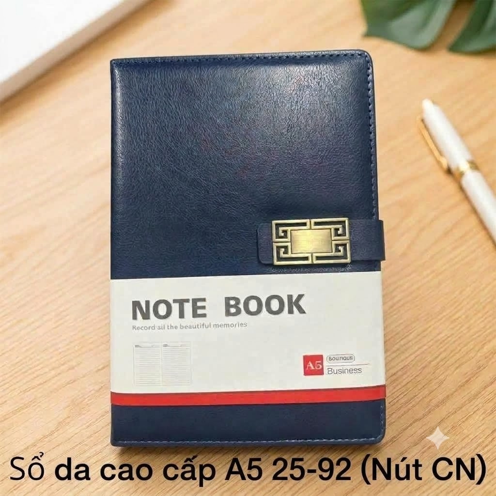 Sổ da cao cấp A5 25-92 (Nút CN) (HĐ 8%)