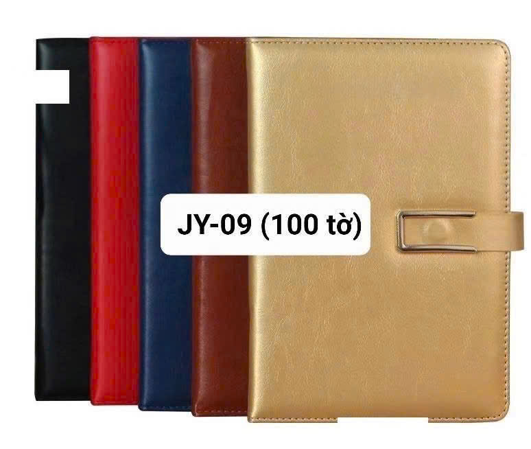 Sổ da cao cấp A5 SD-JY-09 (Nút chũ nhật) (HĐ 8%)