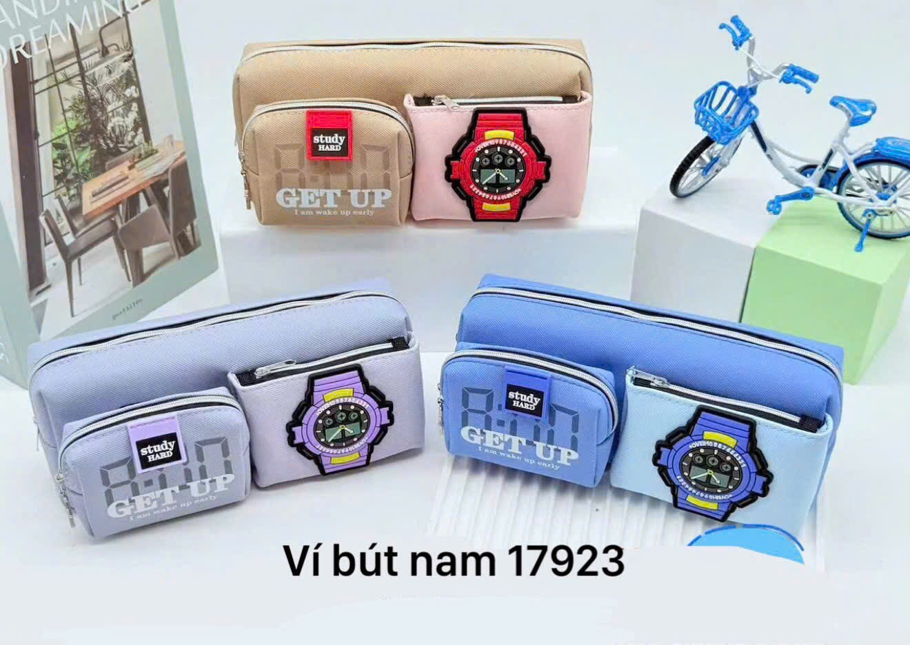 Túi đựng bút nam 17923 (HĐ 8%)