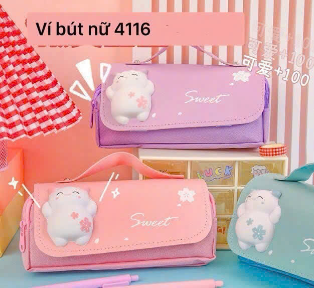 Túi đựng bút nữ 4116 (HĐ 8%)