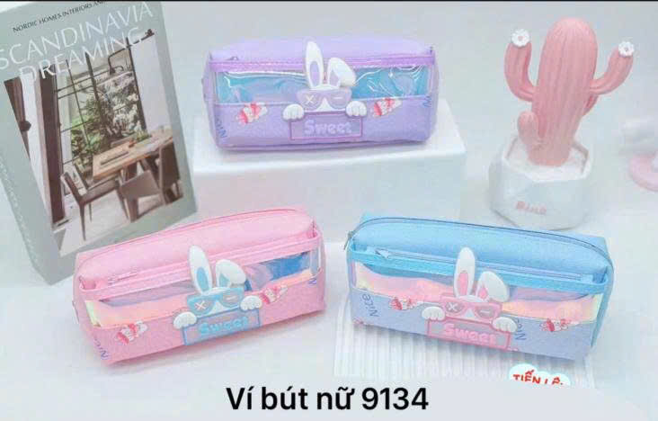Túi đựng bút nữ 9134 (HĐ 8%)