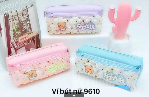 Túi đựng bút nữ Star 9610 (HĐ 8%)