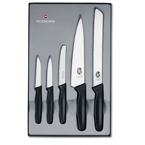 Victorinox - Bộ dao bếp Victorinox 5 cây - màu đen