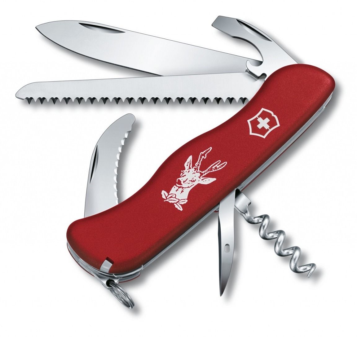 Dụng Cụ Đa Năng Victorinox - 111mm - Hunter Red (Đỏ Truyền Thống)