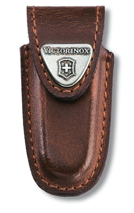 Phụ kiện Victorinox - Bao da Victorinox 4.0533 (Màu nâu - 91mm & 2-4 lớp)