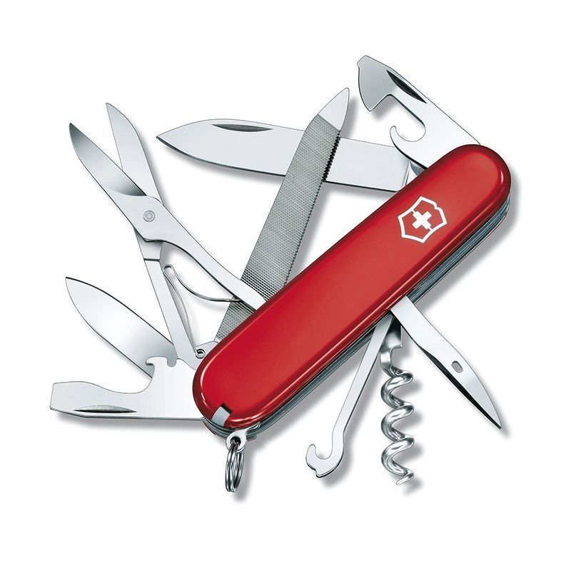 Dụng Cụ Đa Năng Victorinox - 91mm - Mountaineer Red (Đỏ Truyền Thống)