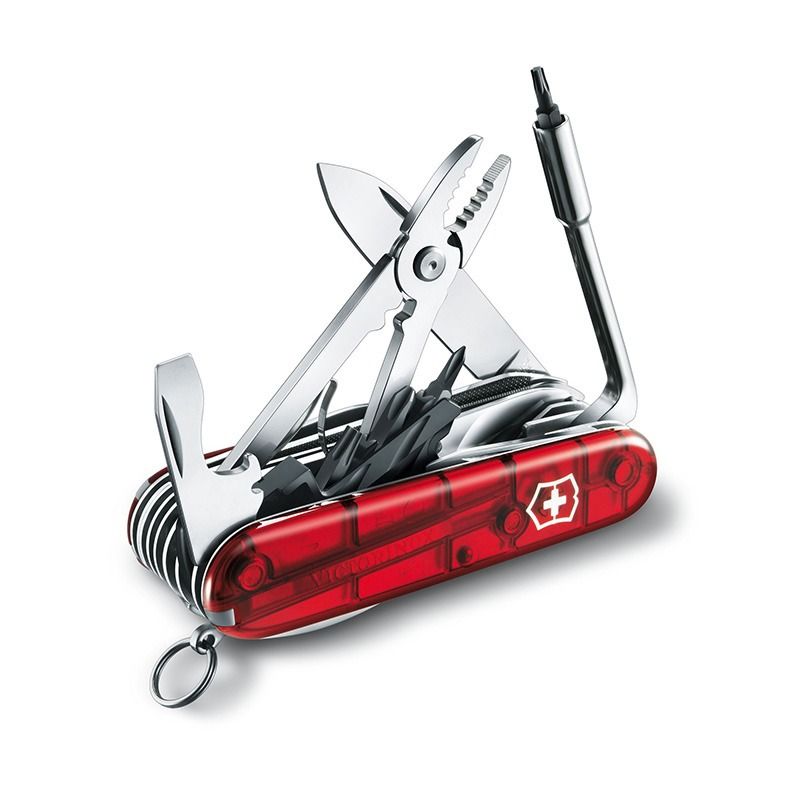 Dụng cụ đa năng Victorinox - 91mm - Cybertool L ( 41 chức năng - red trans)