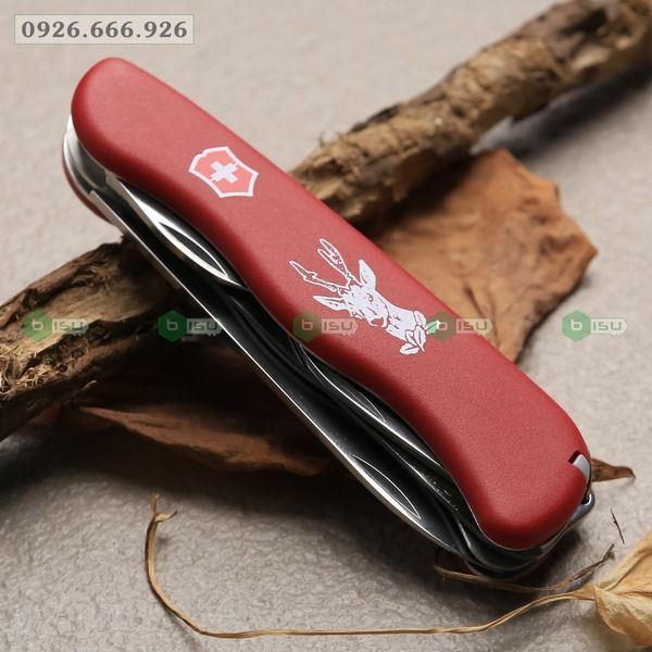 Dụng Cụ Đa Năng Victorinox - 111mm - Hunter Red (Đỏ Truyền Thống)